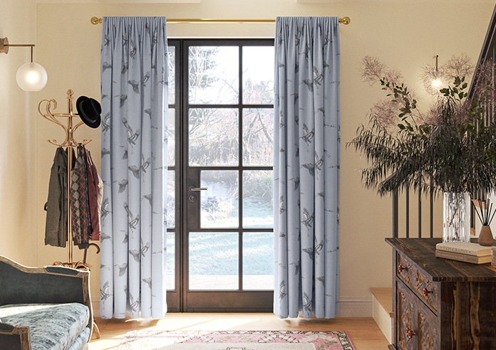 Cranes, Delft - Made to Measure Curtains - Image 3
